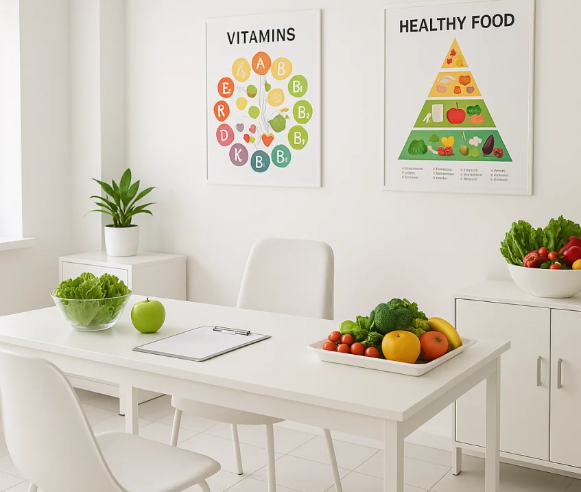 Diyetisyen web sitesi thumbnail görseli, beslenme uzmanı